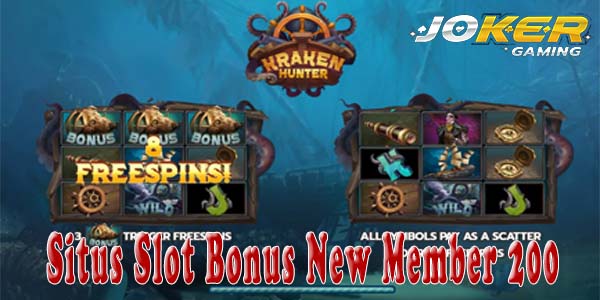 Rekomendasi Situs Slot Bonus New Member 200 Didepan To 3x Kraken Hunter